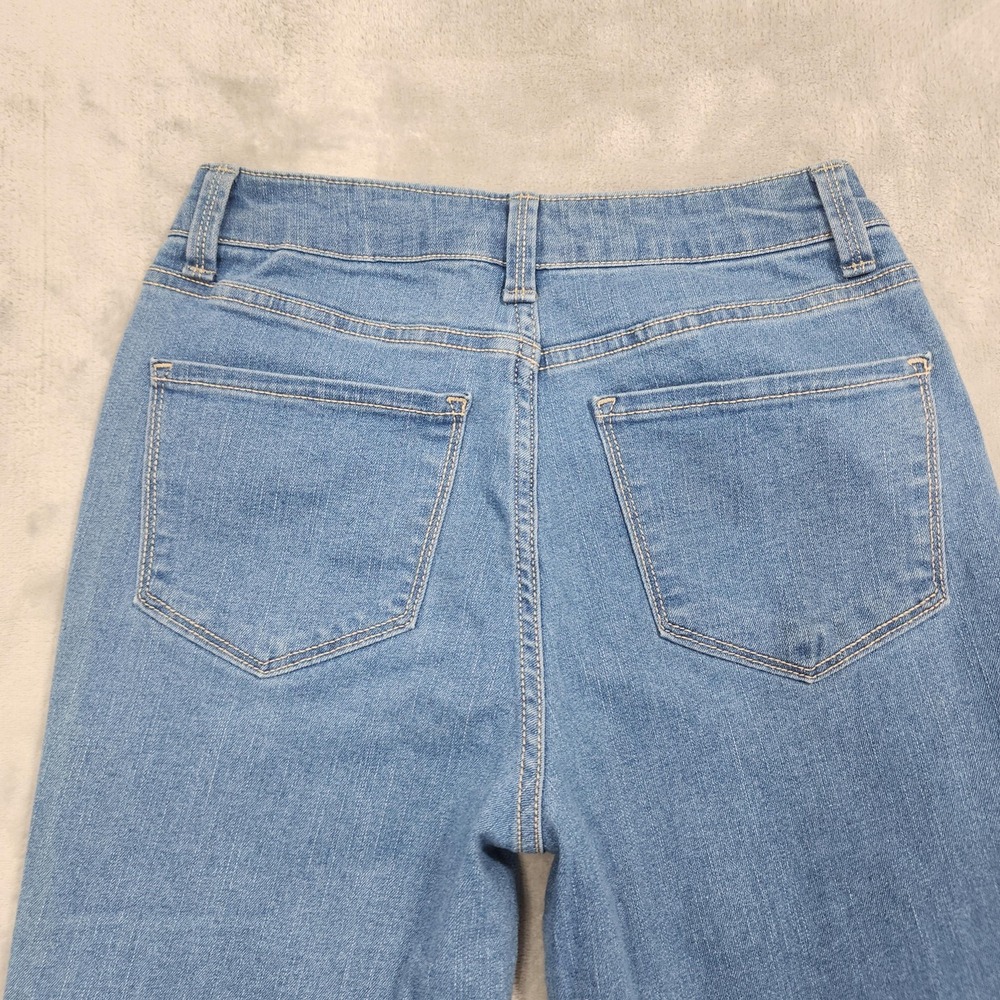 No Boundaries Jeans Womens 3 Juniors Blue Mid Rise Skinny Slim Stretch Denim - Picture 3 of 11